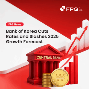 Bank of Korea Cuts Rates and Slashes 2025 Growth Forecast